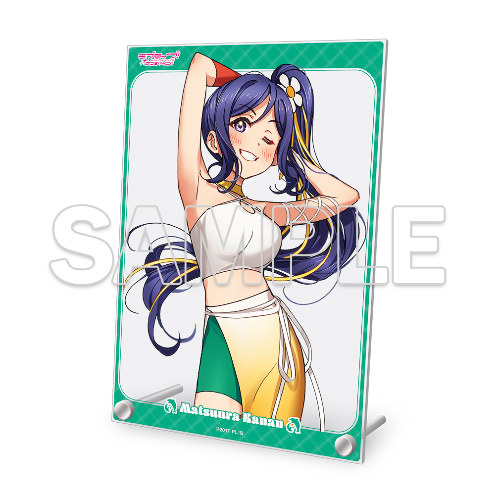 『ラブライブ！サンシャイン!!』A5アクリルパネル Aqours 松浦果南