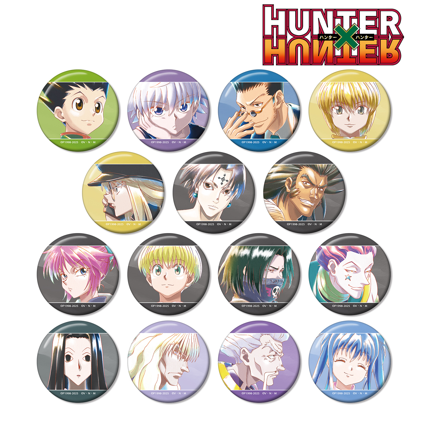 HUNTER×HUNTER トレーディング Ani-Art aqua label 第2弾 缶バッジBOX