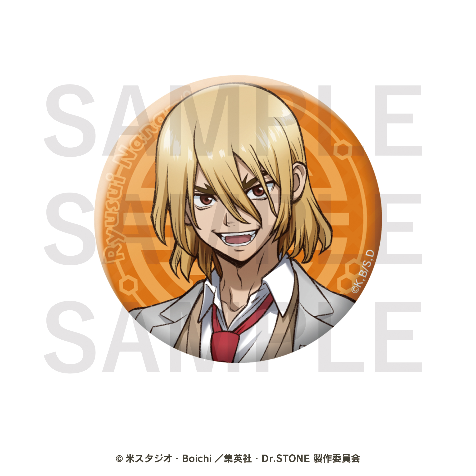 Dr.STONE　トレーディング缶バッジ　全10種BOX