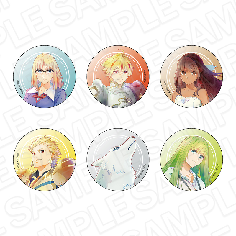 Fate/strange Fake　カンバッジ(ブラインド)　PALE TONE seriesBOX