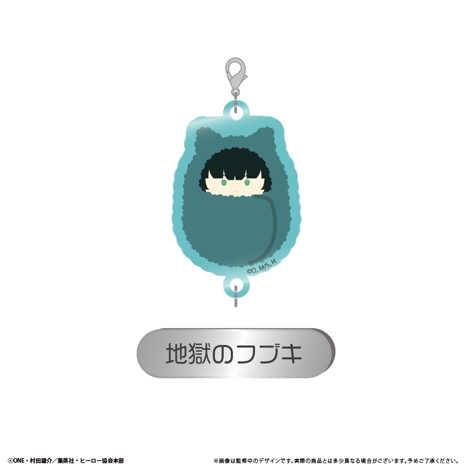 ワンパンマン　連結ミニアクリルキーチェーンBOX