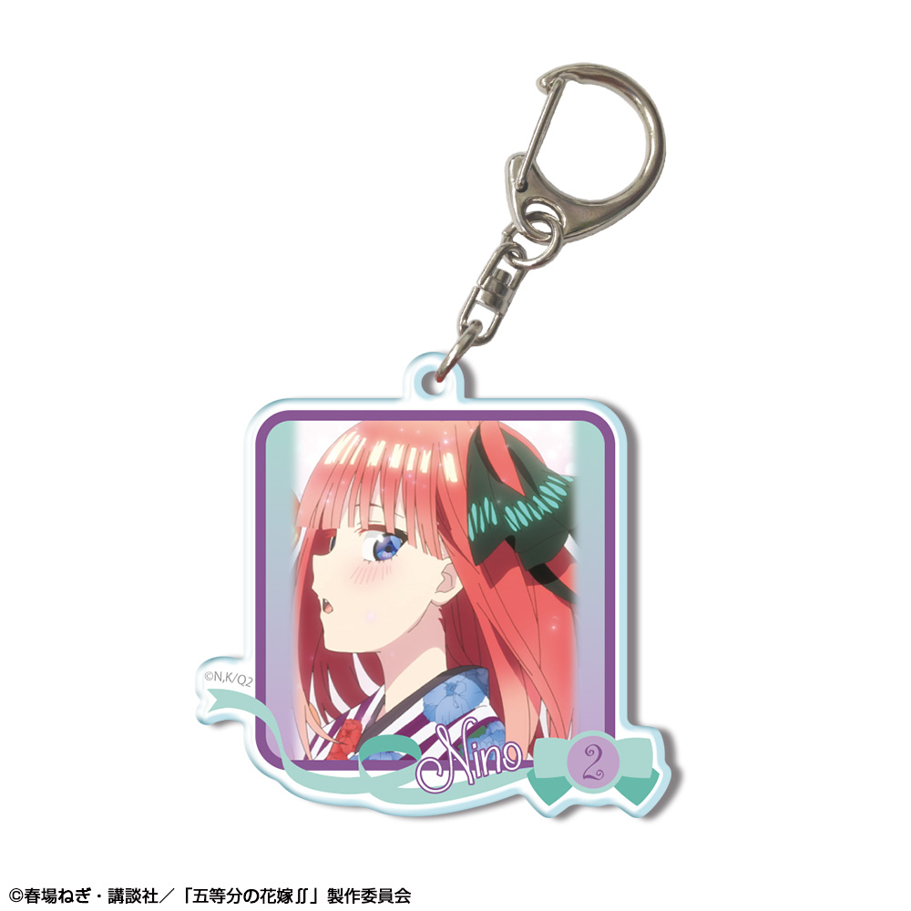 「五等分の花嫁∬」 アクリルキーホルダー デザイン06(中野二乃/C)