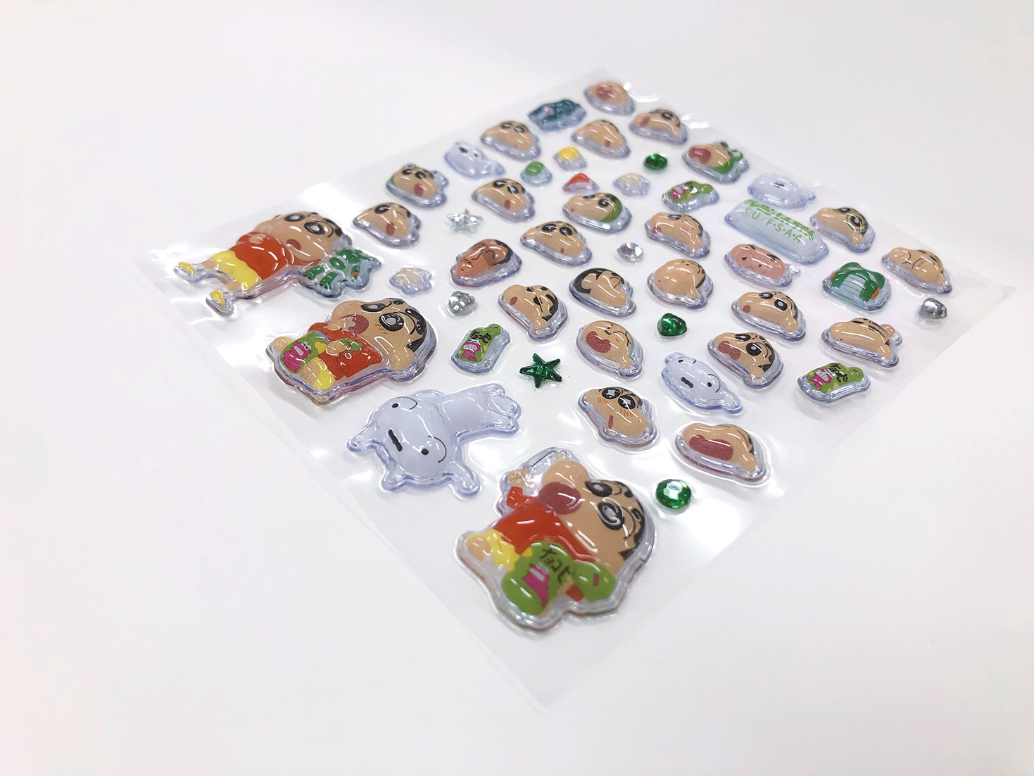 クレヨンしんちゃん ミニデコパーツ イエロー