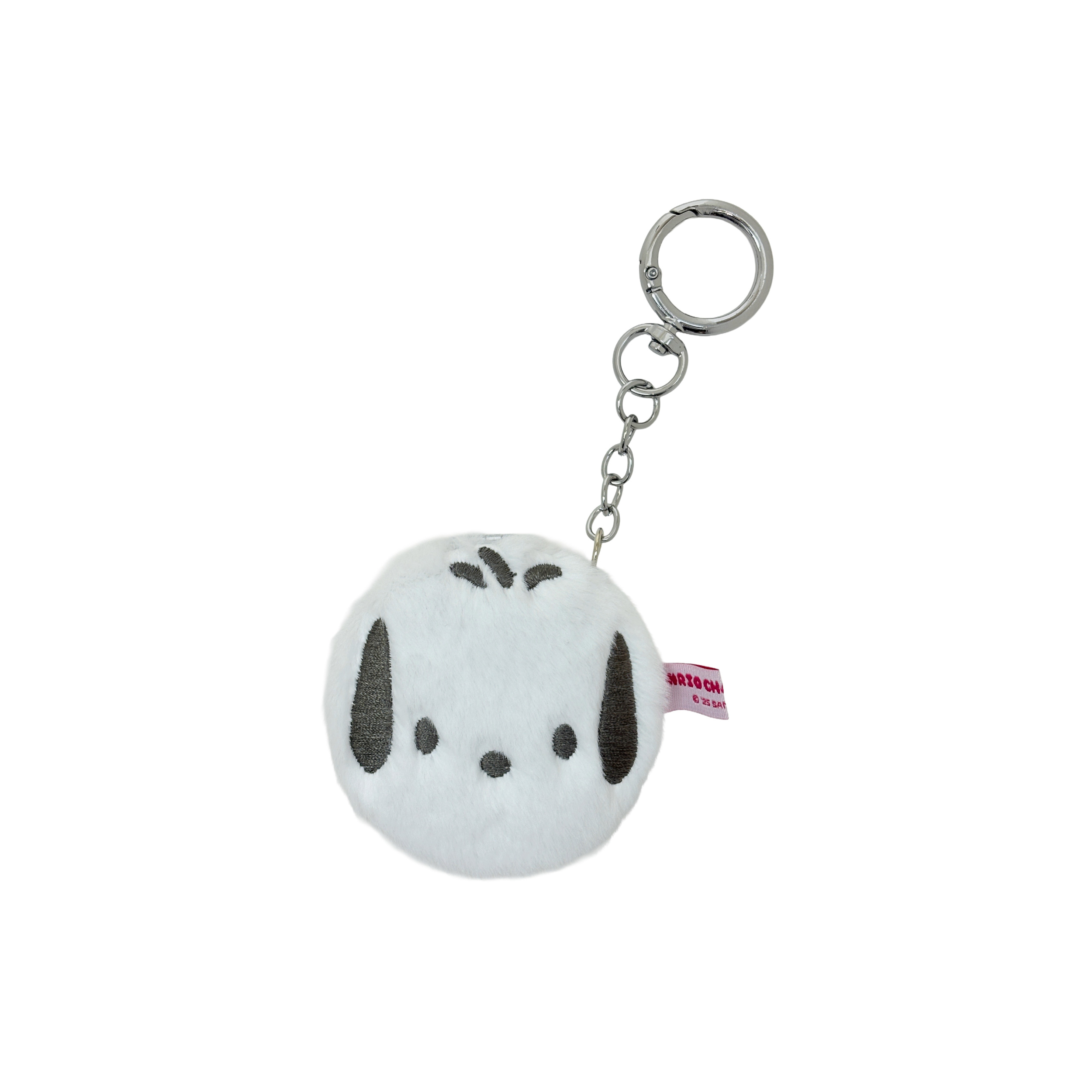 ゆるもふダブルコンパクトミラーキーチェーン/ポチャッコ