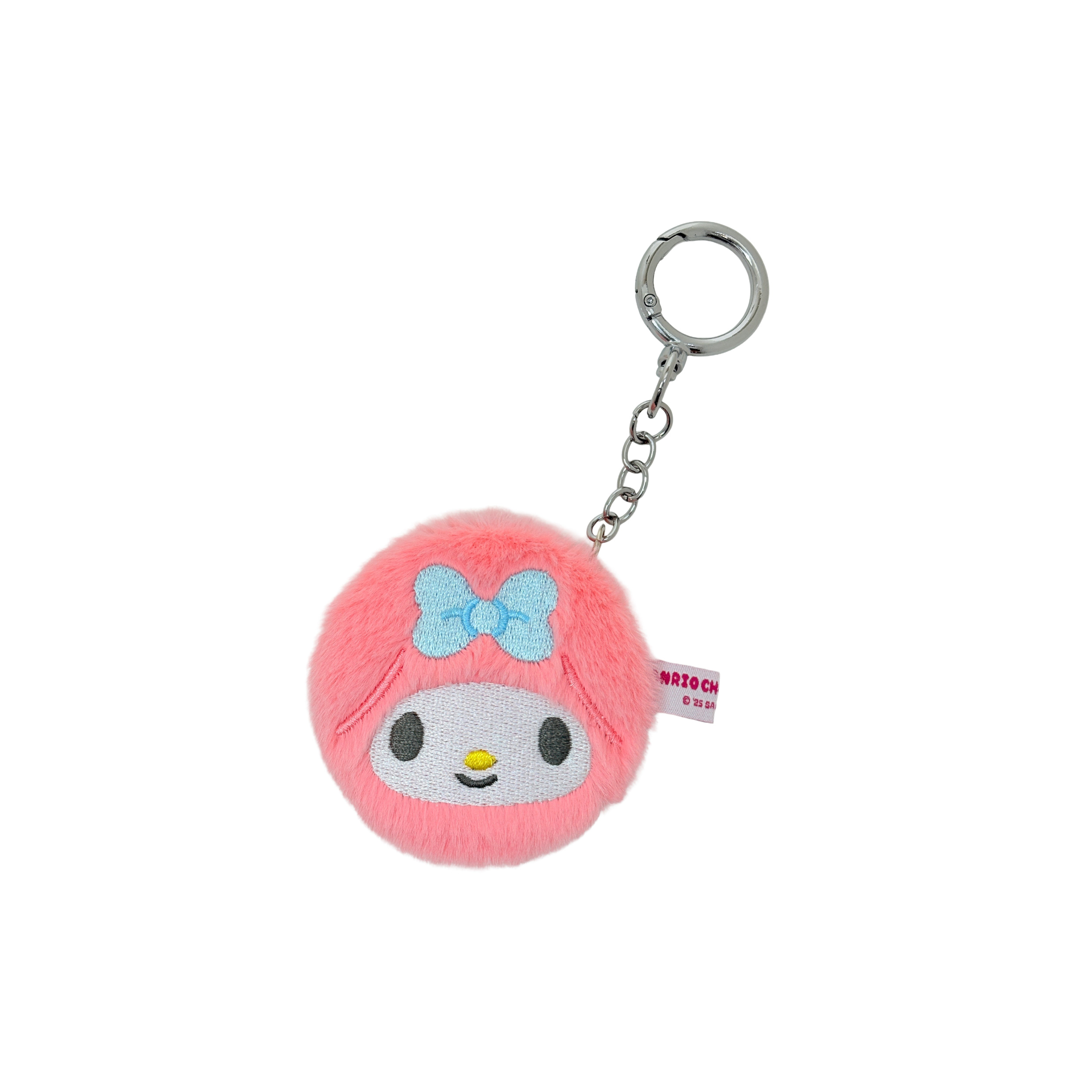 ゆるもふダブルコンパクトミラーキーチェーン/マイメロディ