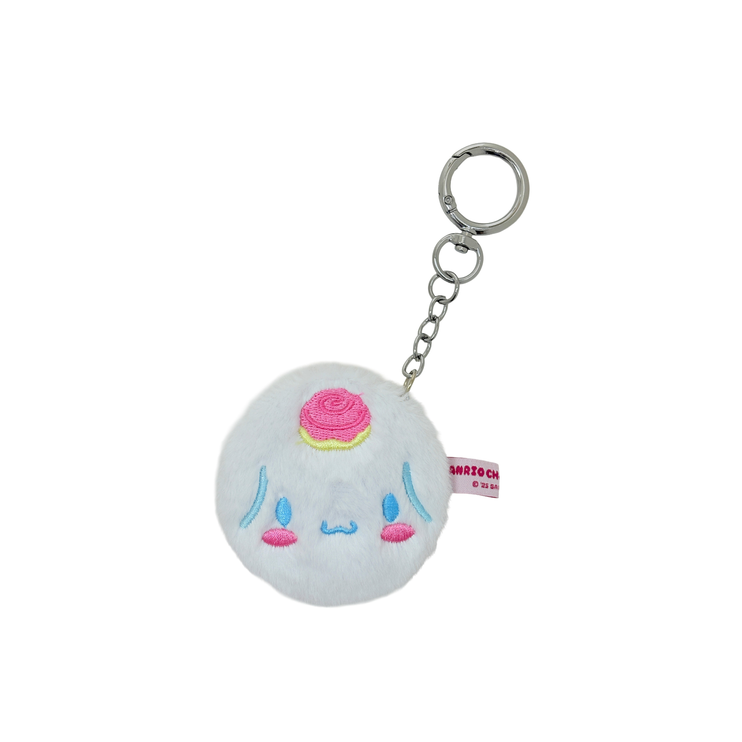 ゆるもふダブルコンパクトミラーキーチェーン/シナモロール