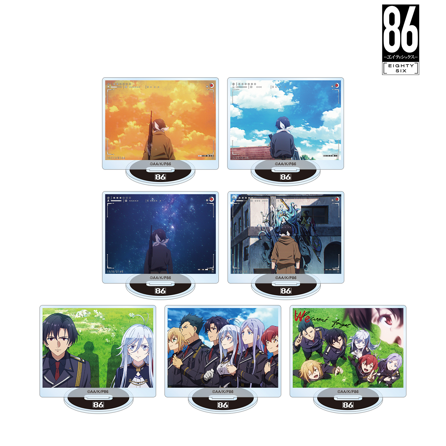 ８６―エイティシックス― トレーディング場面写アクリルスタンドBOX
